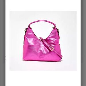 Aimee Kestenberg Nolita mini crossbody metallic pink NWT